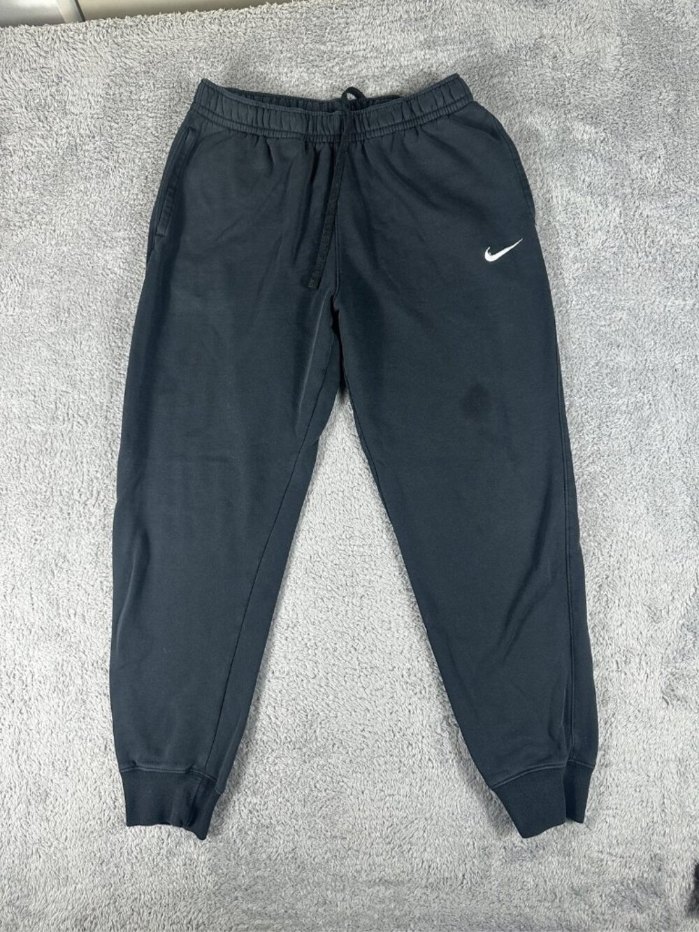 Nike Sportswear Club Fleece Joggers Mens Black Athletic Sweatpants